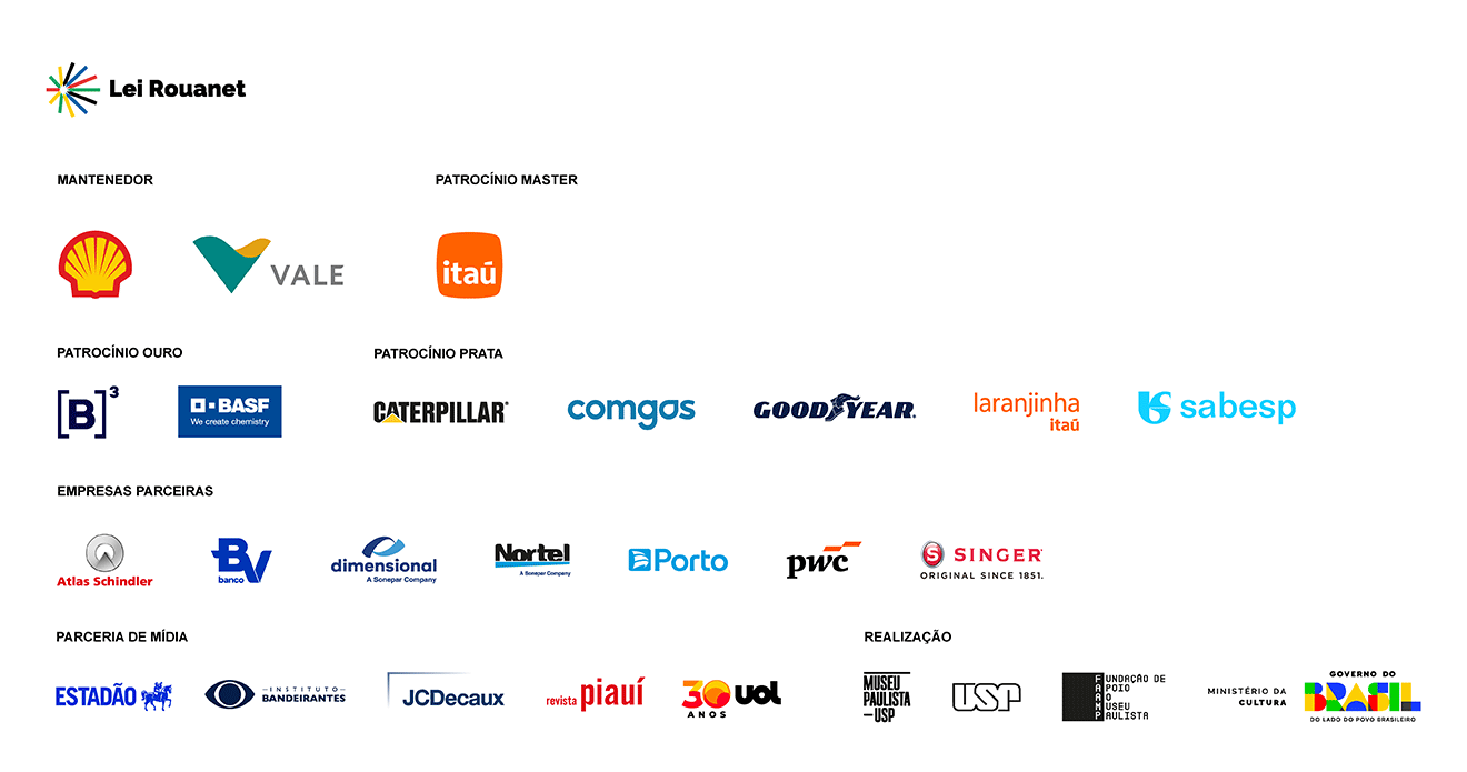 Logos dos patrocinadores